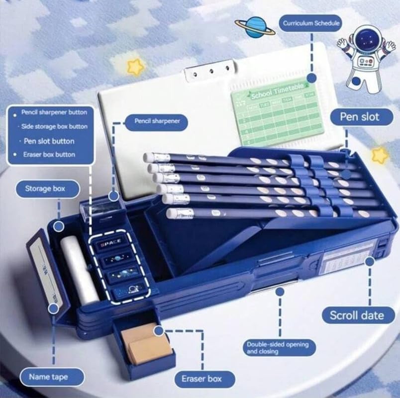 Space Explorer Pencil Box